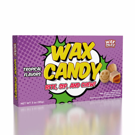 Wax snax wax candy tropical flavors