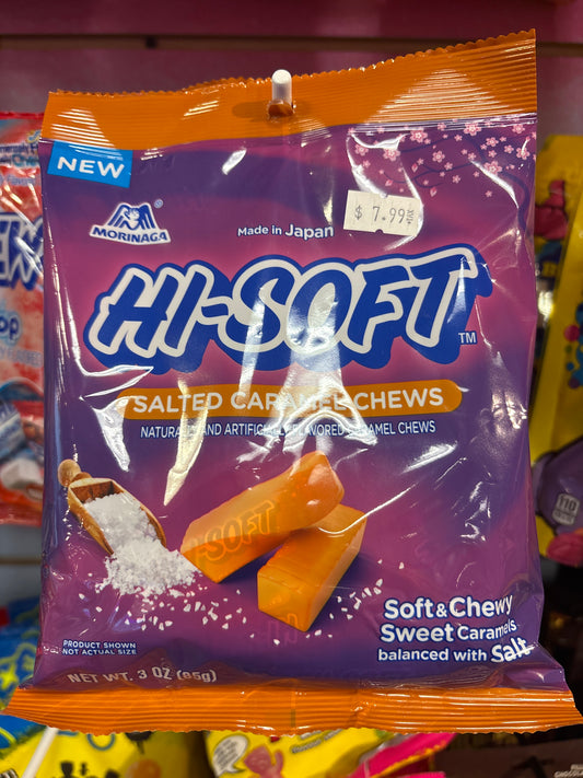 Morinaga Hi-Soft Salted Caramel Chews 3OZ