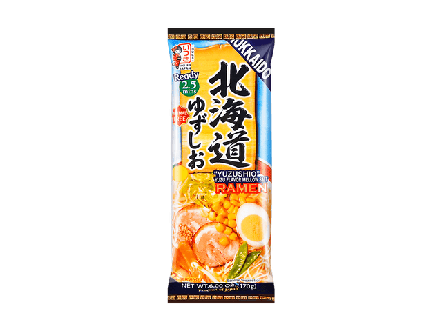 Hokkaido Yuzushio Yuzu Flavor Mellow Salt Ramen