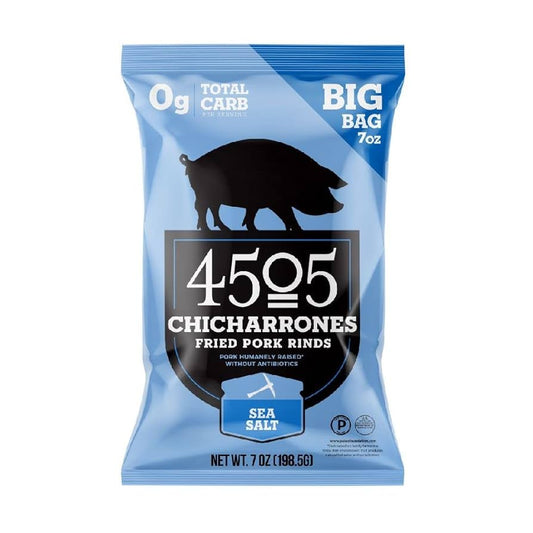 4505 CHICHARRONES FRIED PORK RINDS - SEA SALT