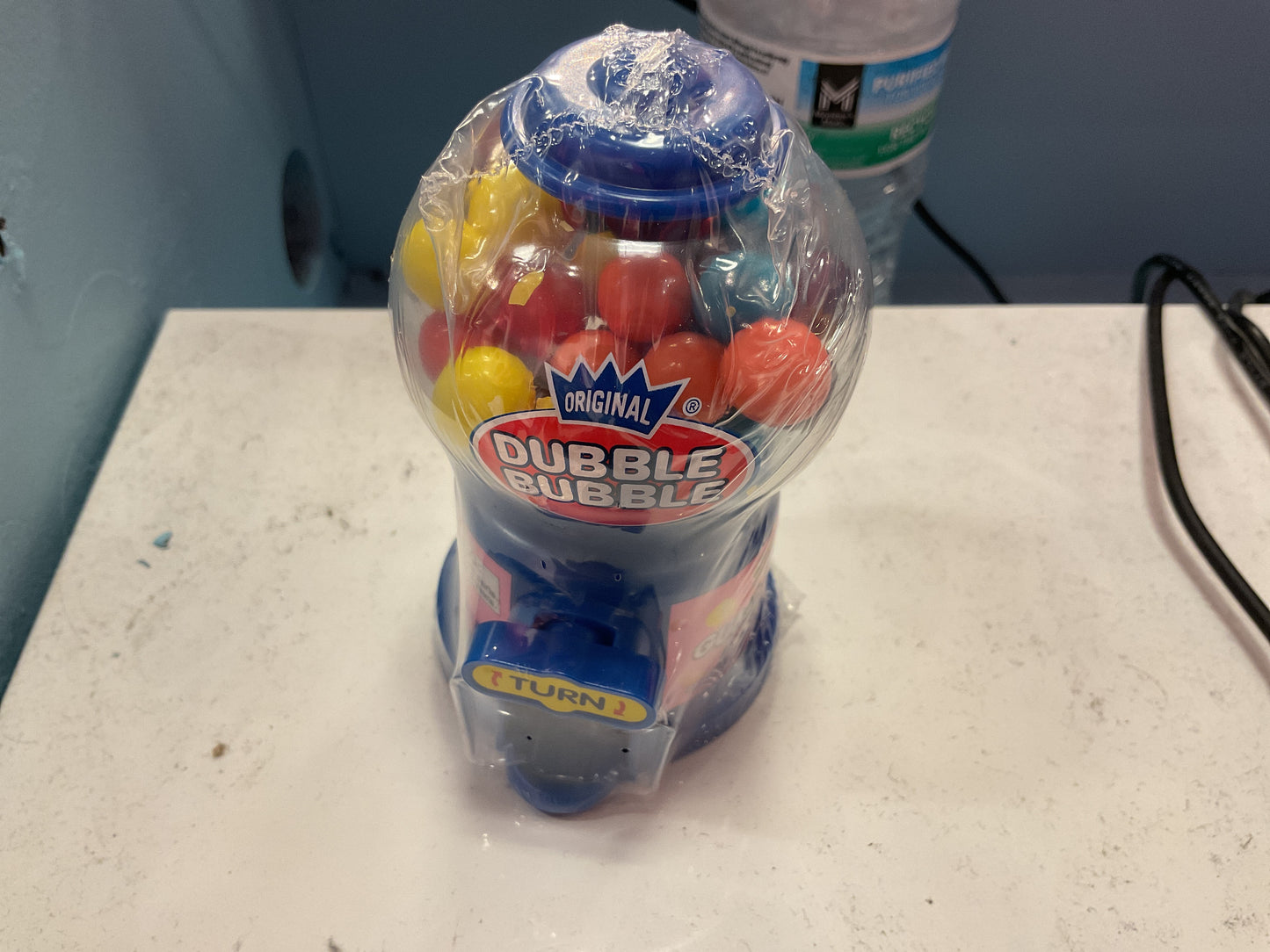 Dubble bubble gumball dispenser