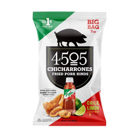 4505 CHICHARRONES FRIED PORK RINDS - TAJIN CHILE LIMON