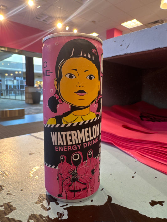 Squid Game Watermelon Energy Drink