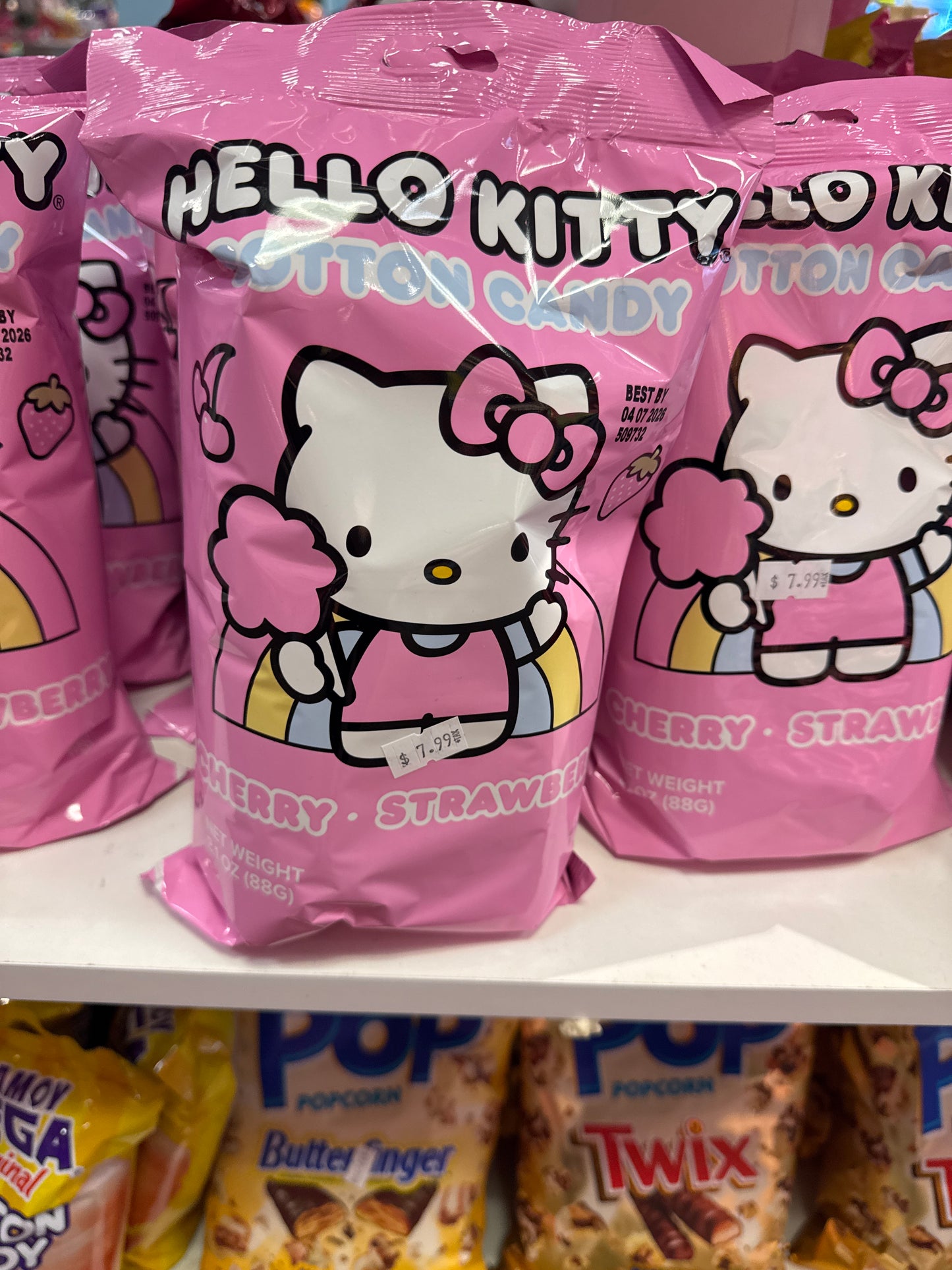 Hello kitty cotton candy