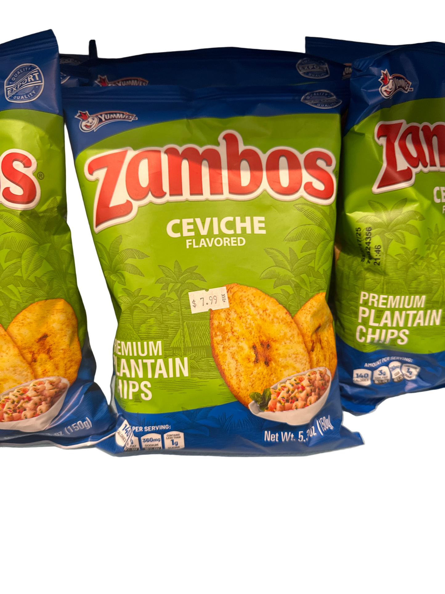Zambos civiche flavoured plantain chips