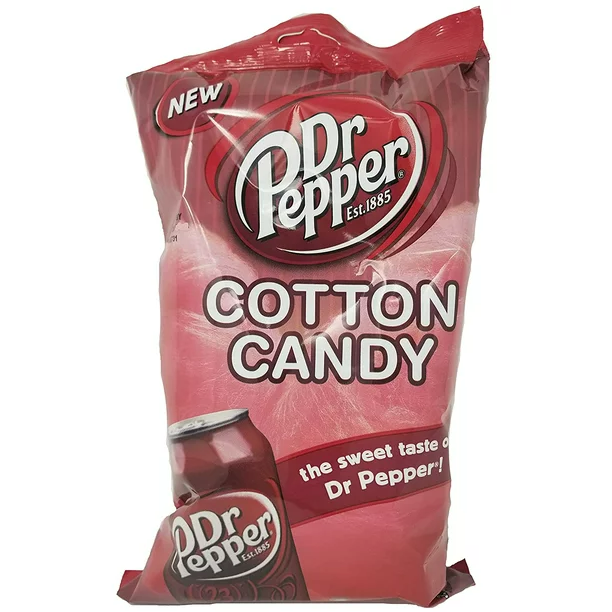COTTON CANDY LARGE PEG BAG - DR. PEPPER
