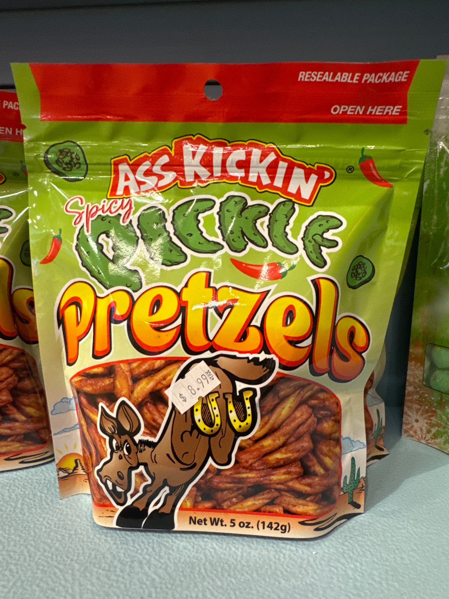 Spicy Pickel Pretzels
