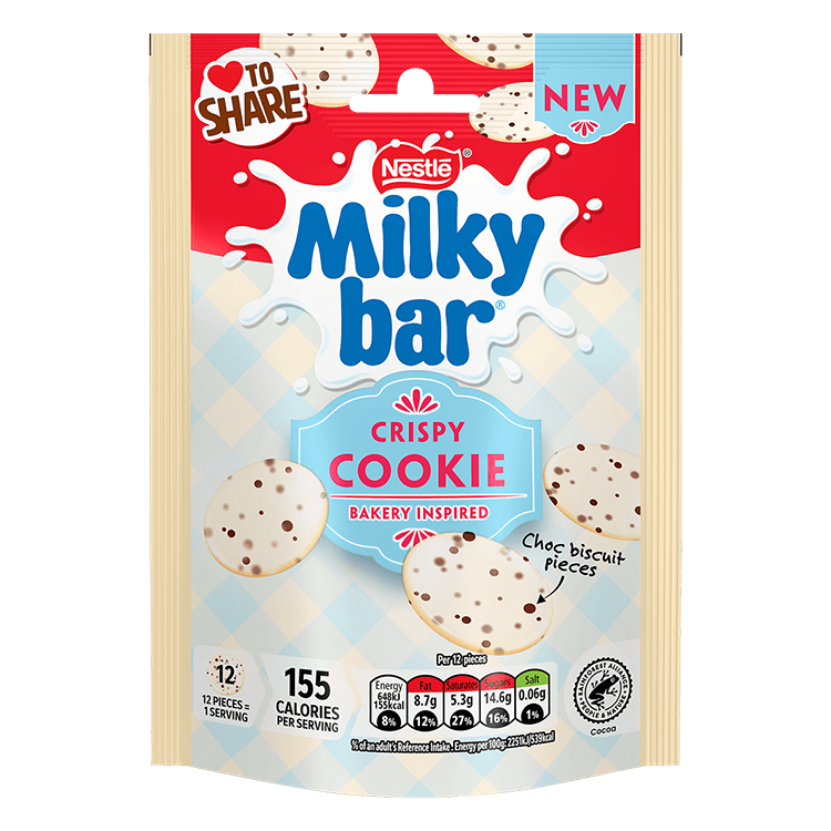 Milky Bar Crispy Cookie