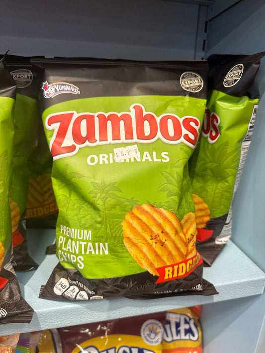Zambos original premium plantain chips