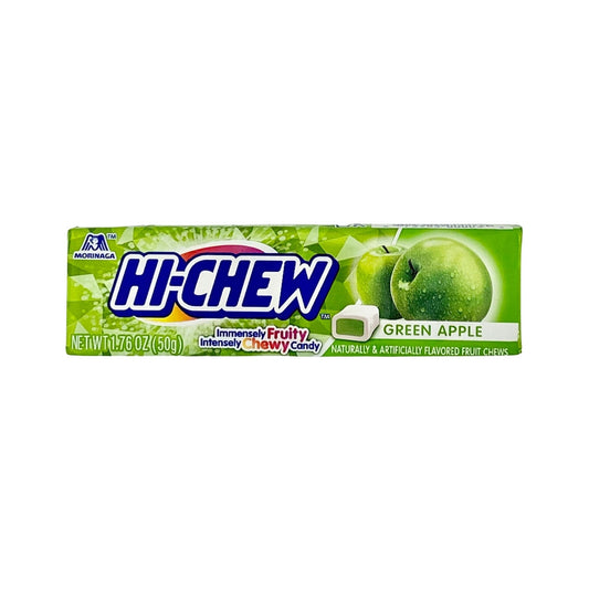 HI-CHEW STICK CHEWY FRUIT CANDY - GREEN APPLE