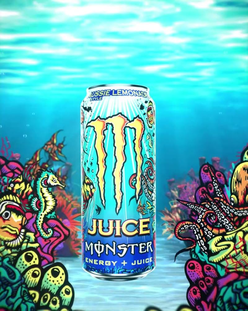 Monster energy Aussie lemonade flavor