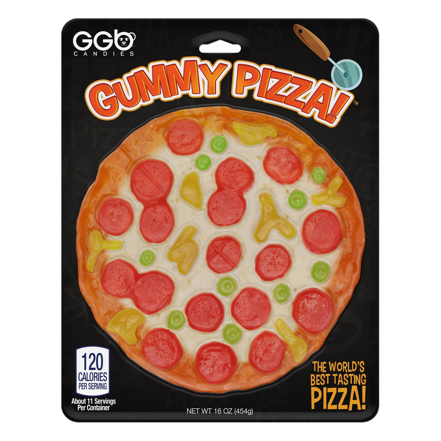 Gummy pizza