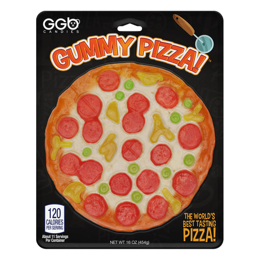 Gummy pizza