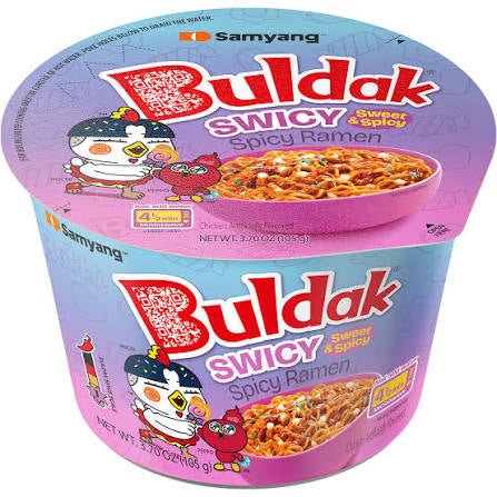 Swicy Buldak Spicy RamenBig Bowl