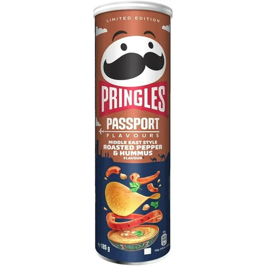 Pringles Moroccan Style Roasted Pepper & Humas