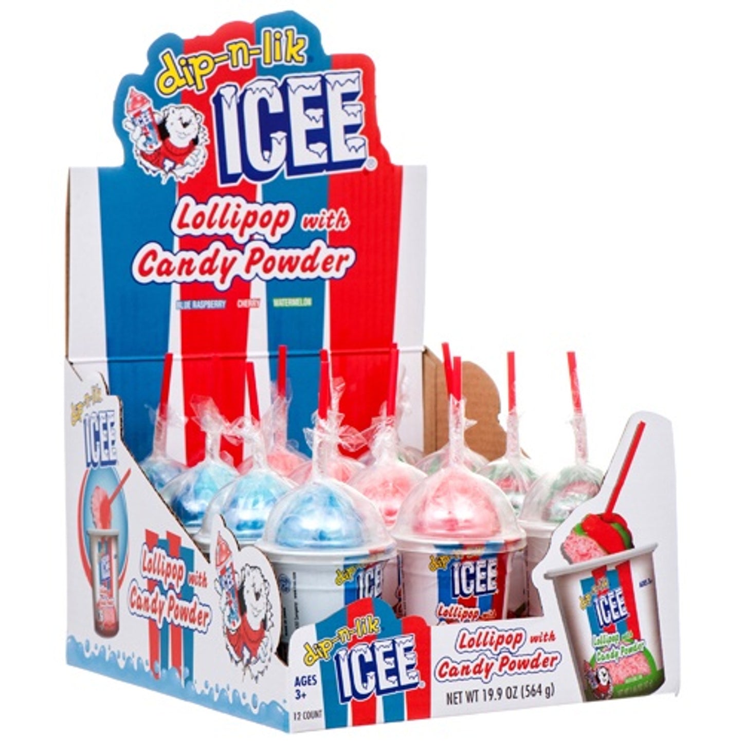ICEE Lollopop Candy Powder (Red Cherry)
