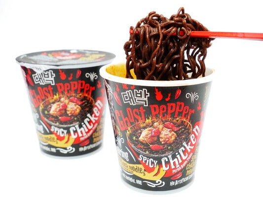 Korean Ghost Pepper Spicy Chicken Ramen