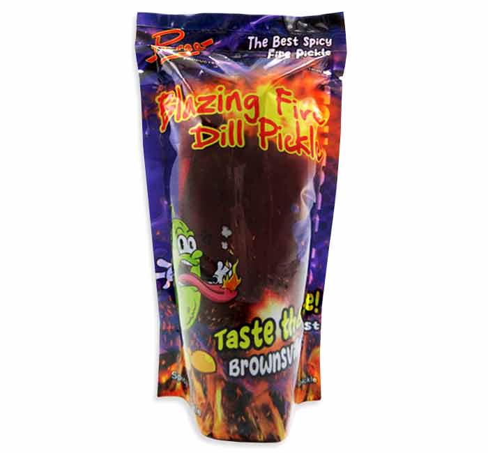 Blazing fire Dill pickle