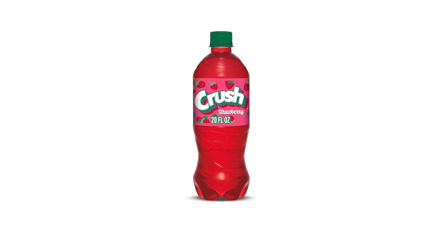 Crush strawberry drink