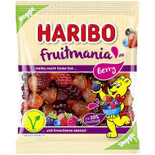 German Haribo Fruitmania Berry Share size Gummy Candy 175 g