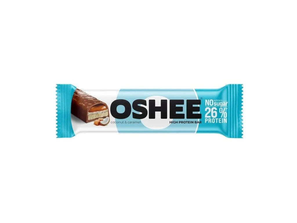 Oshee High Protein Bar with Coconut & Caramel flavor