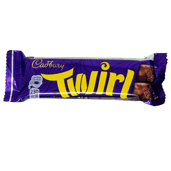 Twirly fins candy