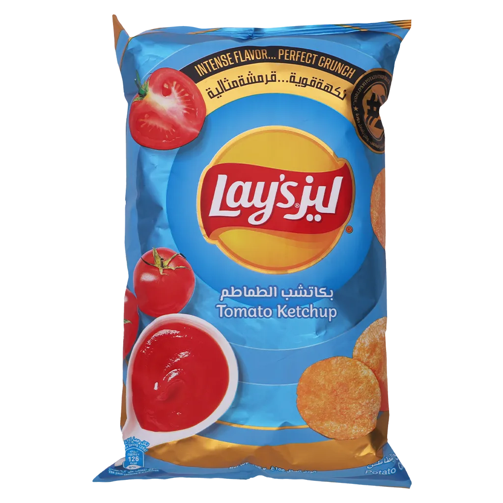 Lay's Tomato Ketchup flavored potato chips