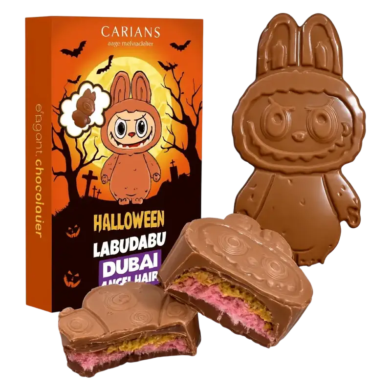 Carians Labudabu Halloween Dubai Chocolate