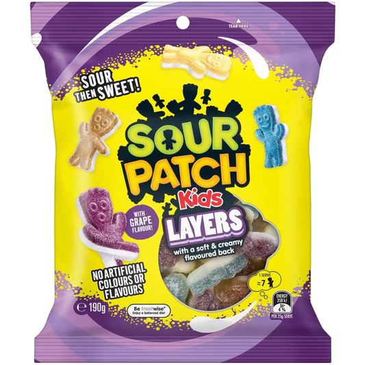Sour Patch Kids Layers candy.