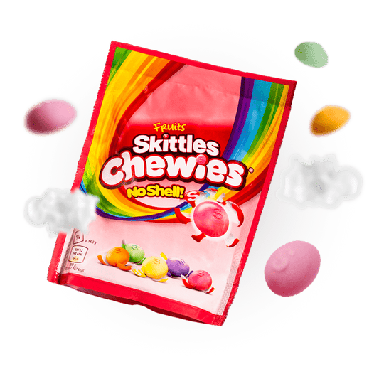 Skittles Chewies Fruits No Shell