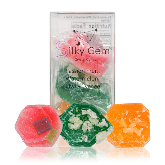 Silky Gem Pineapple,Lime,Dragon fruit,Plum