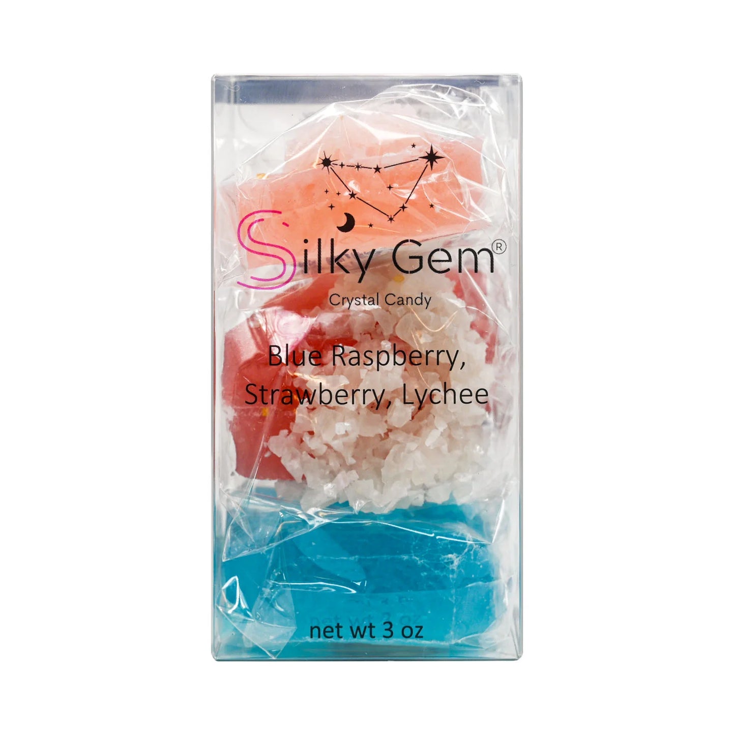 Silky Gem Blue Raspberry,Strawberry,Lychee