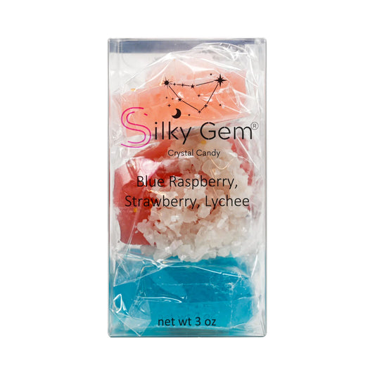 Silky Gem Blue Raspberry,Strawberry,Lychee