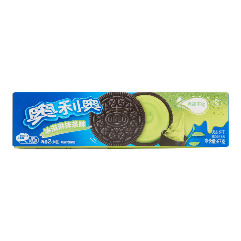 Oreo Matcha Green Tea Ice Cream Flavor