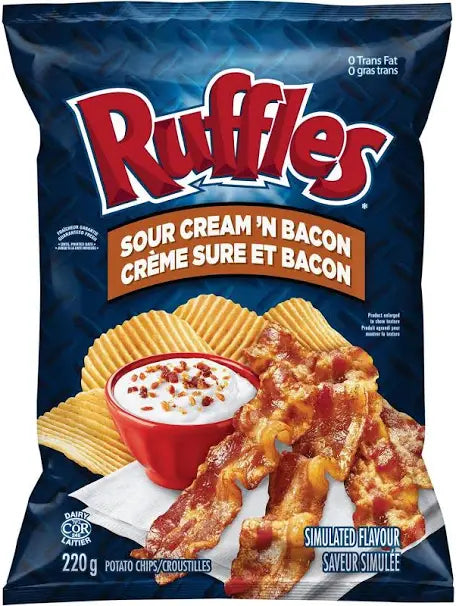 Ruffles Sour Cream and Bacon
