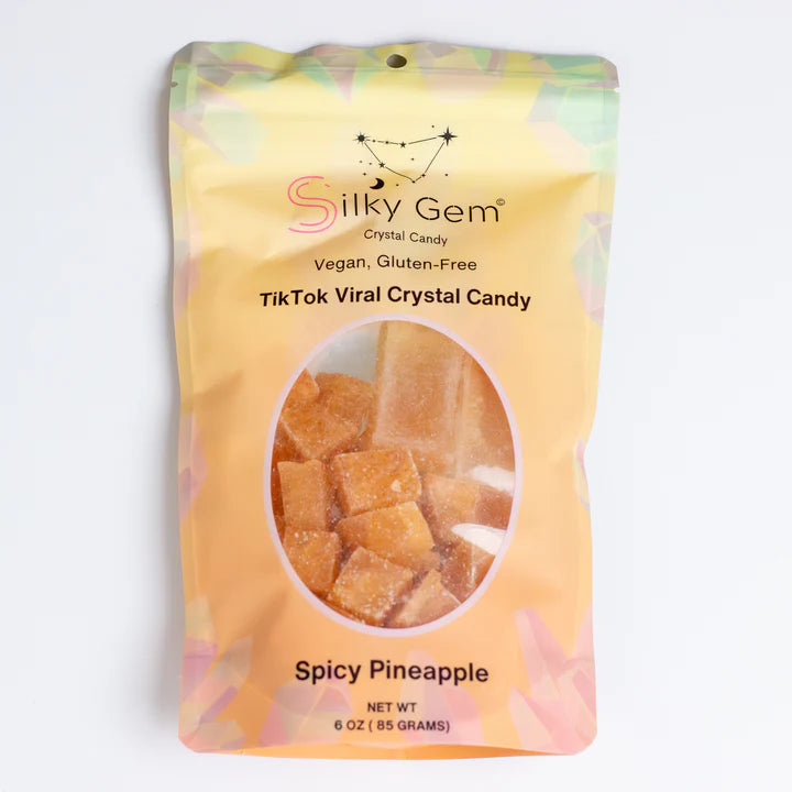 Silky gem TikTok viral crystal candy spicy pineapple