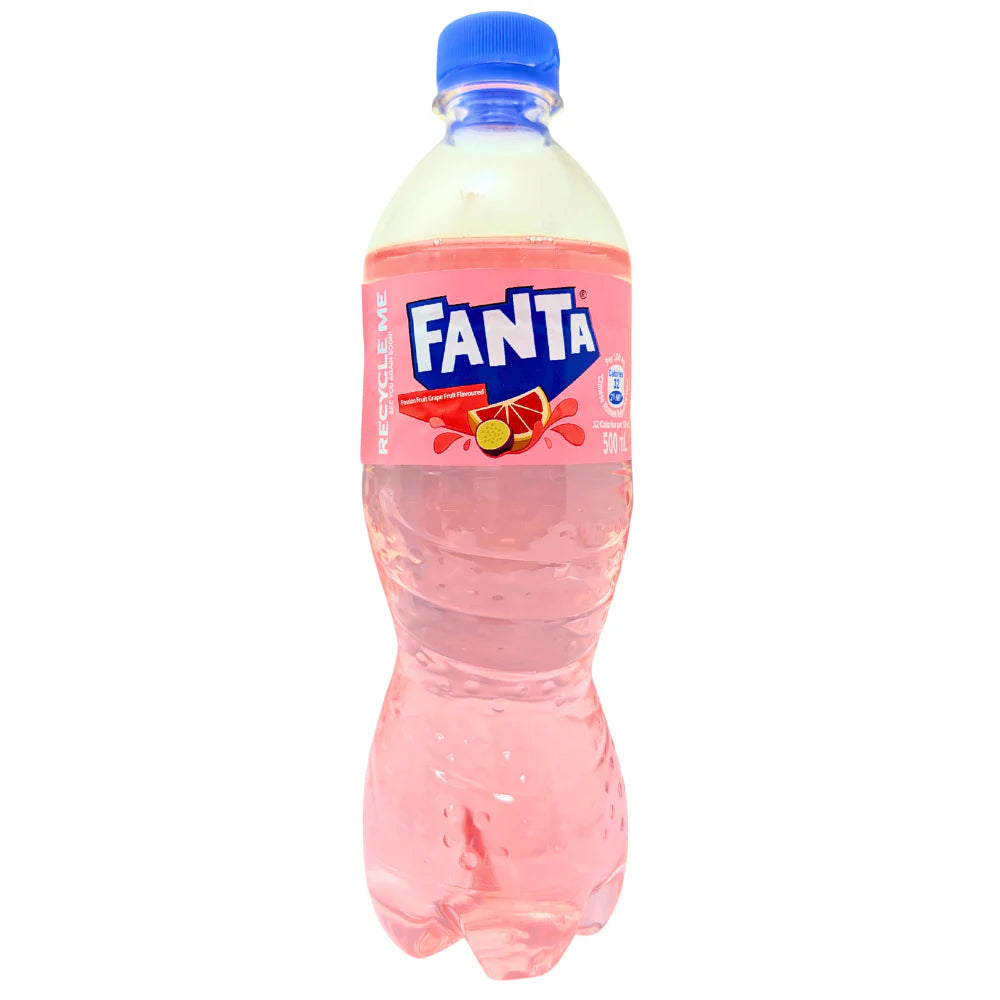 Fanta Passion Fruit Grape Fruit Flavor