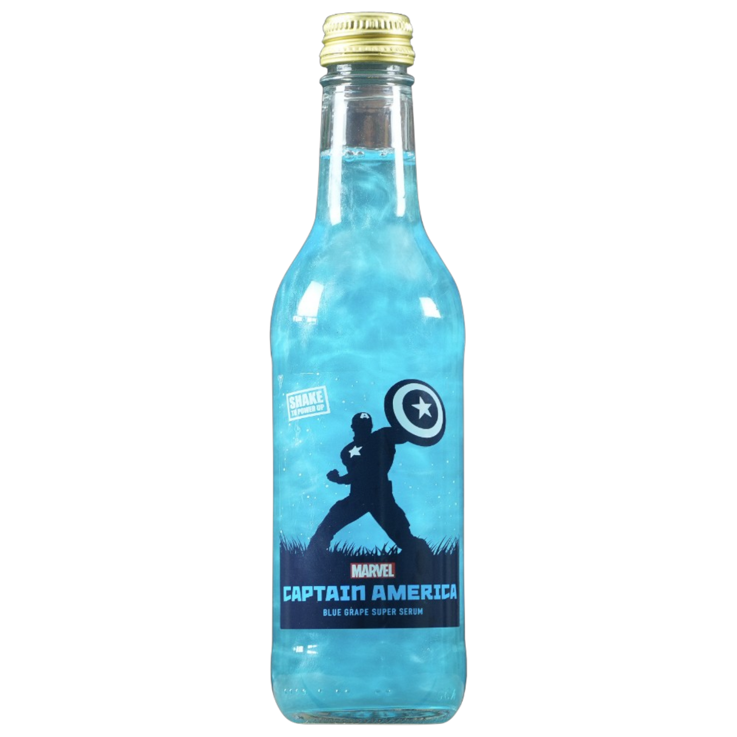 Marvel Caption America Super Soldier Blue Grape sugar Free Drink