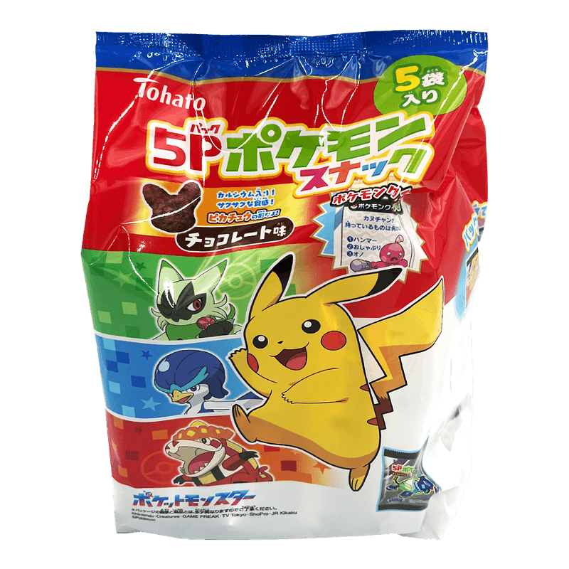 Tohato Corn Snack - 5p Pokémon