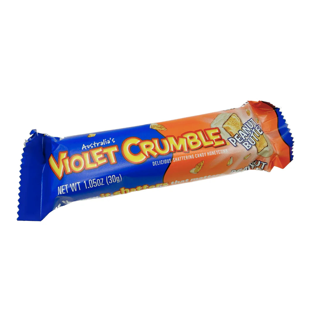 Violet Crumble Peanut Butter Bar