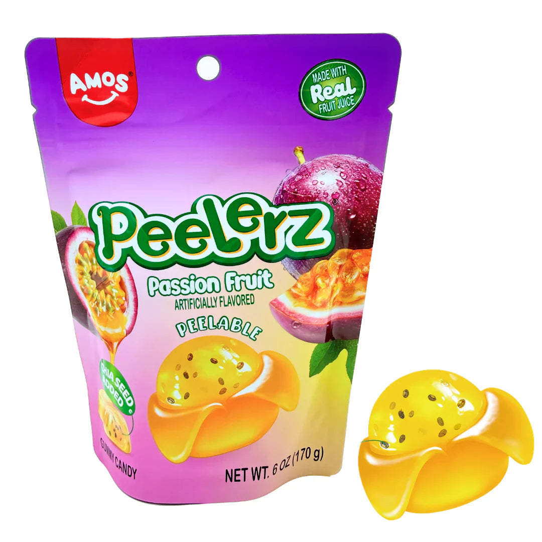 Amos Peelerz Passion Fruit Gummy