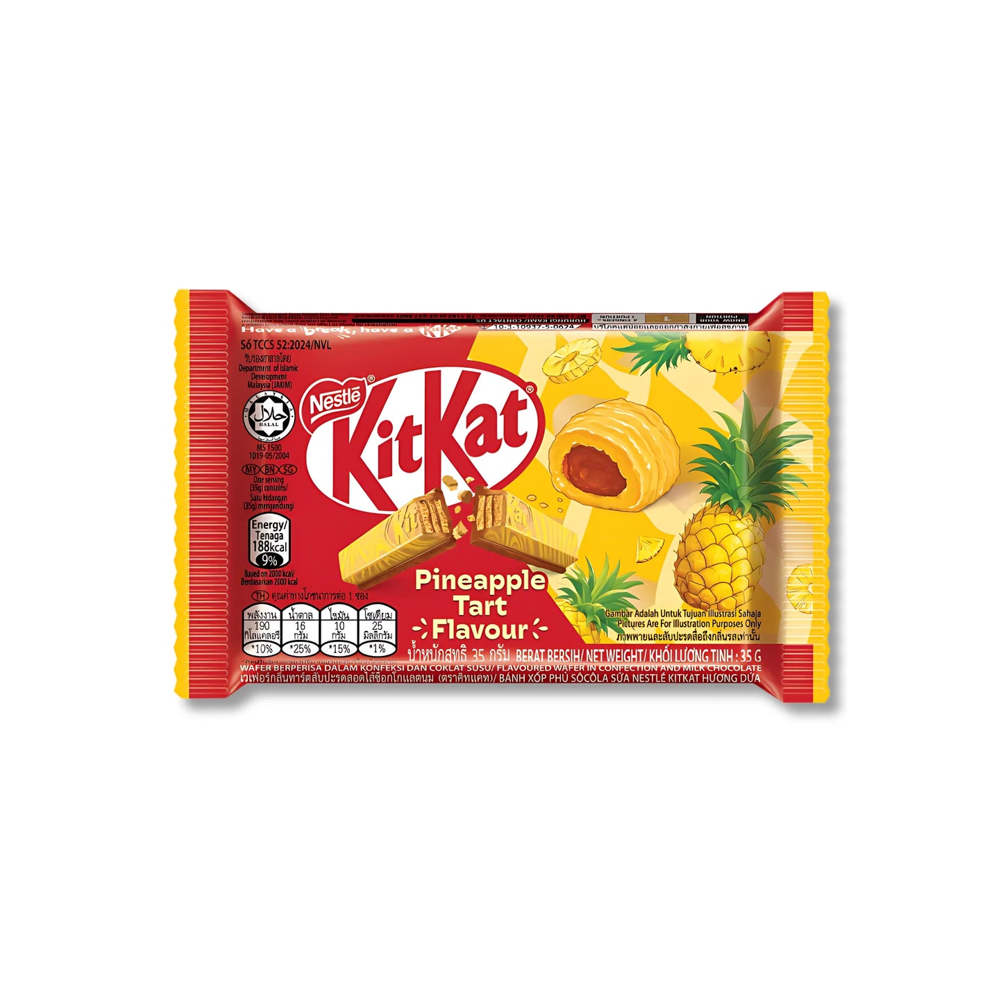 KitKat Pineapple Tart Flavour