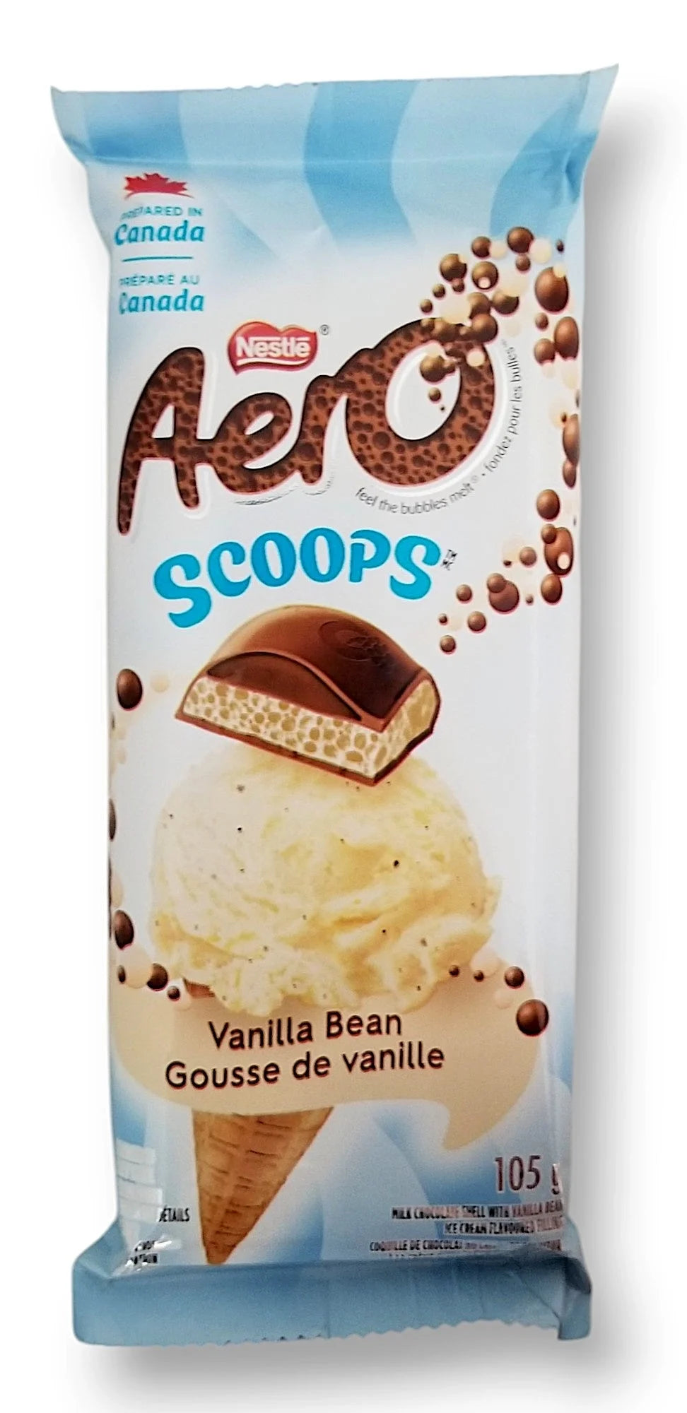 Aero Scoops Vanilla Bean Chocolate