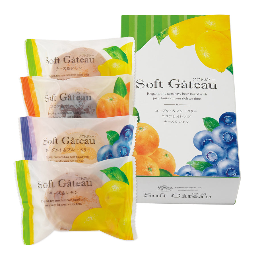 NAKAYAMA Soft Gâteau Tarte Cake Assortment