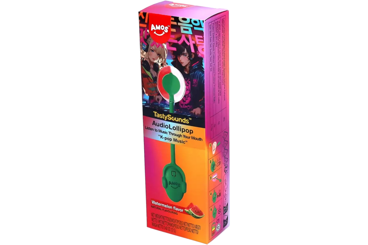 AudioLollipop in Watermelon flavor