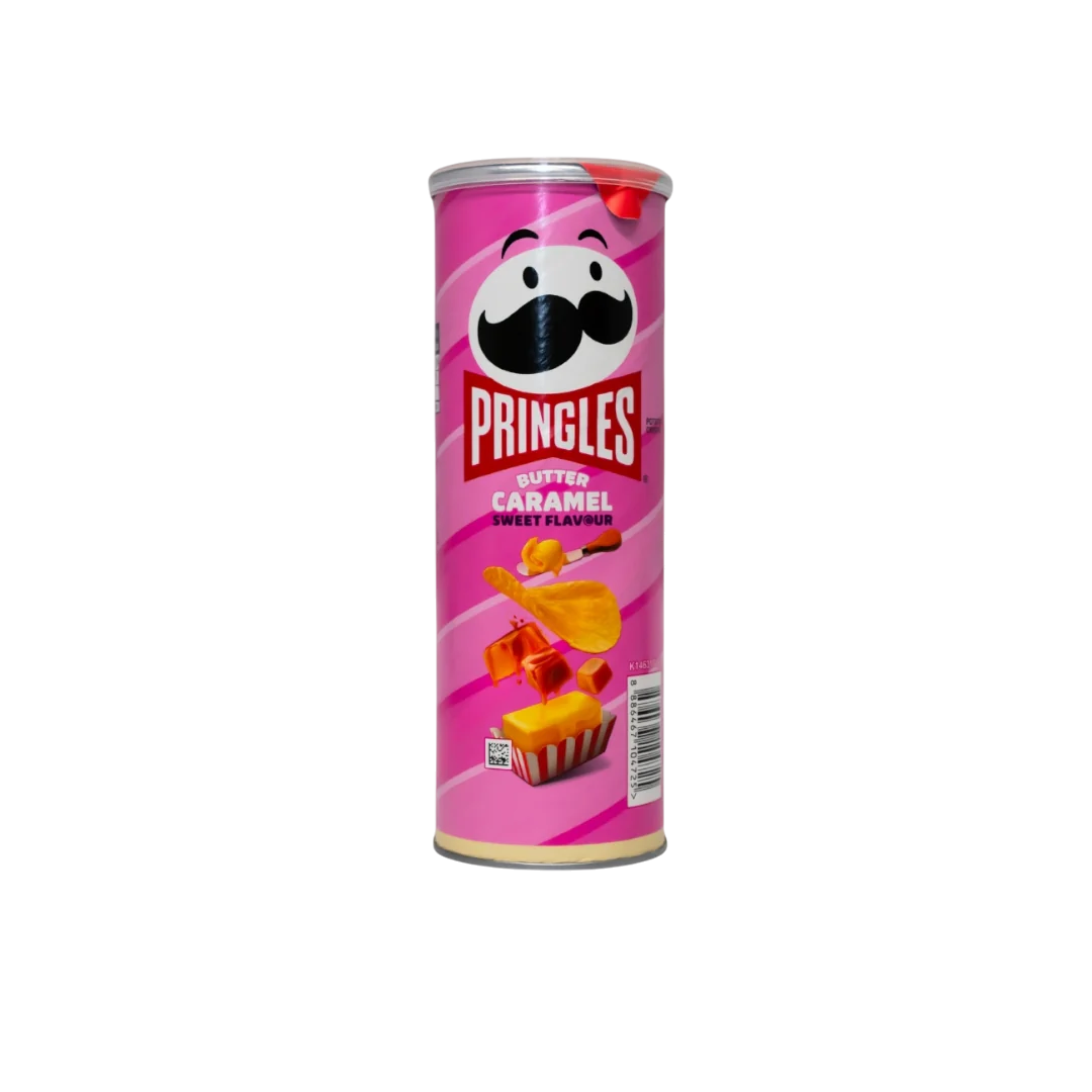 Pringles Butter caramel sweet flavour