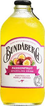 BUNDABERG PASSION FRUIT SPARKLING DRINK