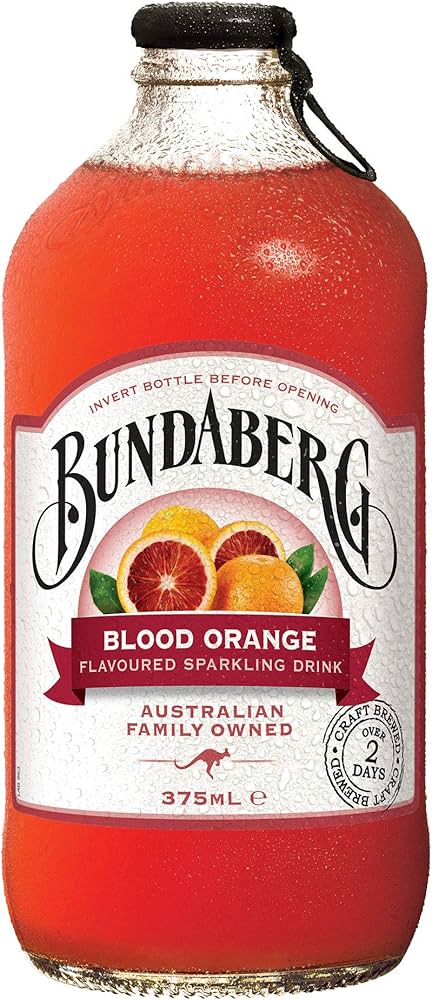 BUNDABERG BLOOD ORANGE SPARKLING DRINK