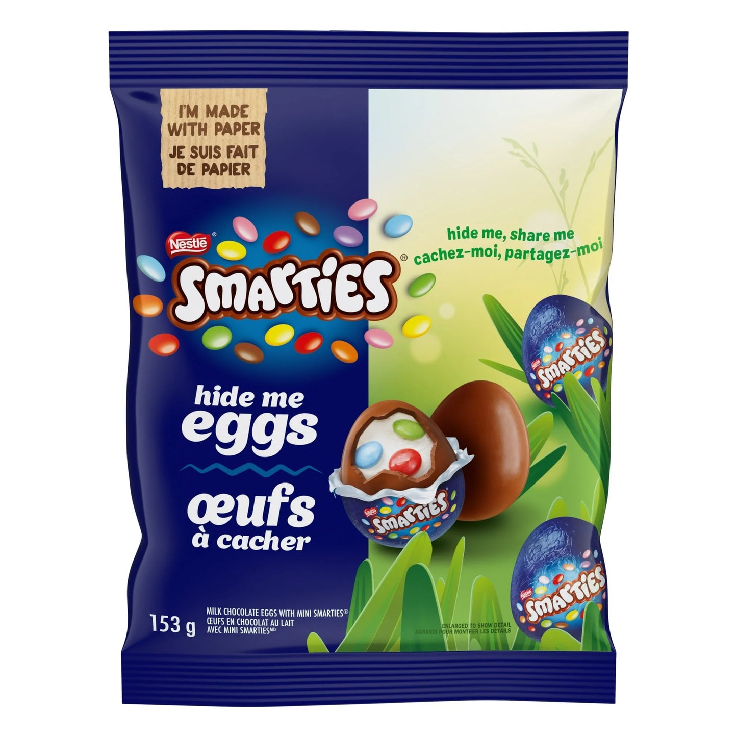 Nestle Smarties hide me eggs