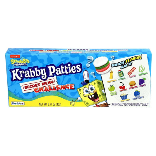 Krabby patties secret menu challenge